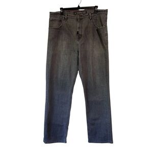 LRG Vintage Jeans LR Geans Gray Y2K Relaxed Baggy Skater Hip Hop 2000s Men Sz 40